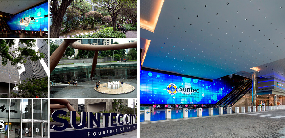 Tours de bureaux Suntec City, Singapour