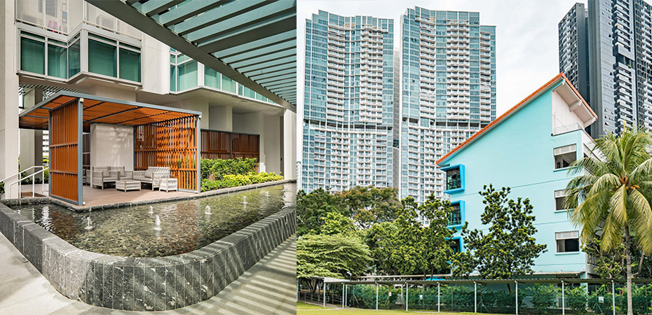 Queens Peak Condominium, Singapour