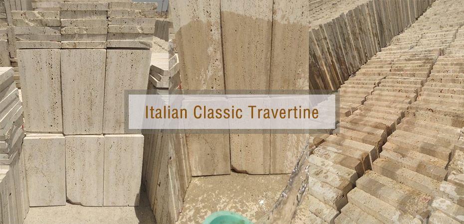 Travertin classique italien