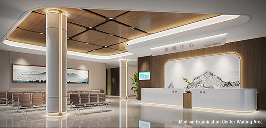 Stone Construction Project - Medical Examination Center Waiting Area