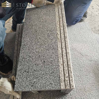 G654 grey granite stair steps