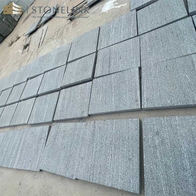 Cloudy Grey granite cut to size tile