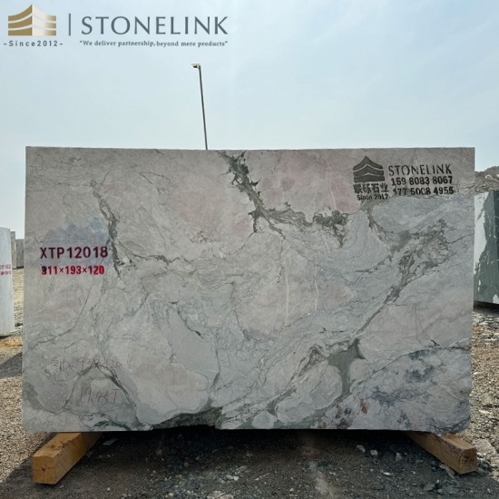 Four Seasons pink marble block